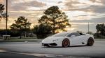 Lamborghini Huracan LP610-4 Bianco Avus by EVS Motors on ADV.1 Wheels (ADV5.0 M.V2 CS) 2018 года
